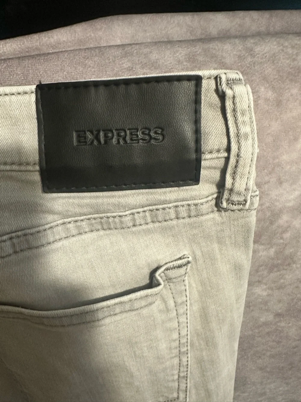 Express Men Jeans Slim Light Gray jeans - Picture 5 of 6